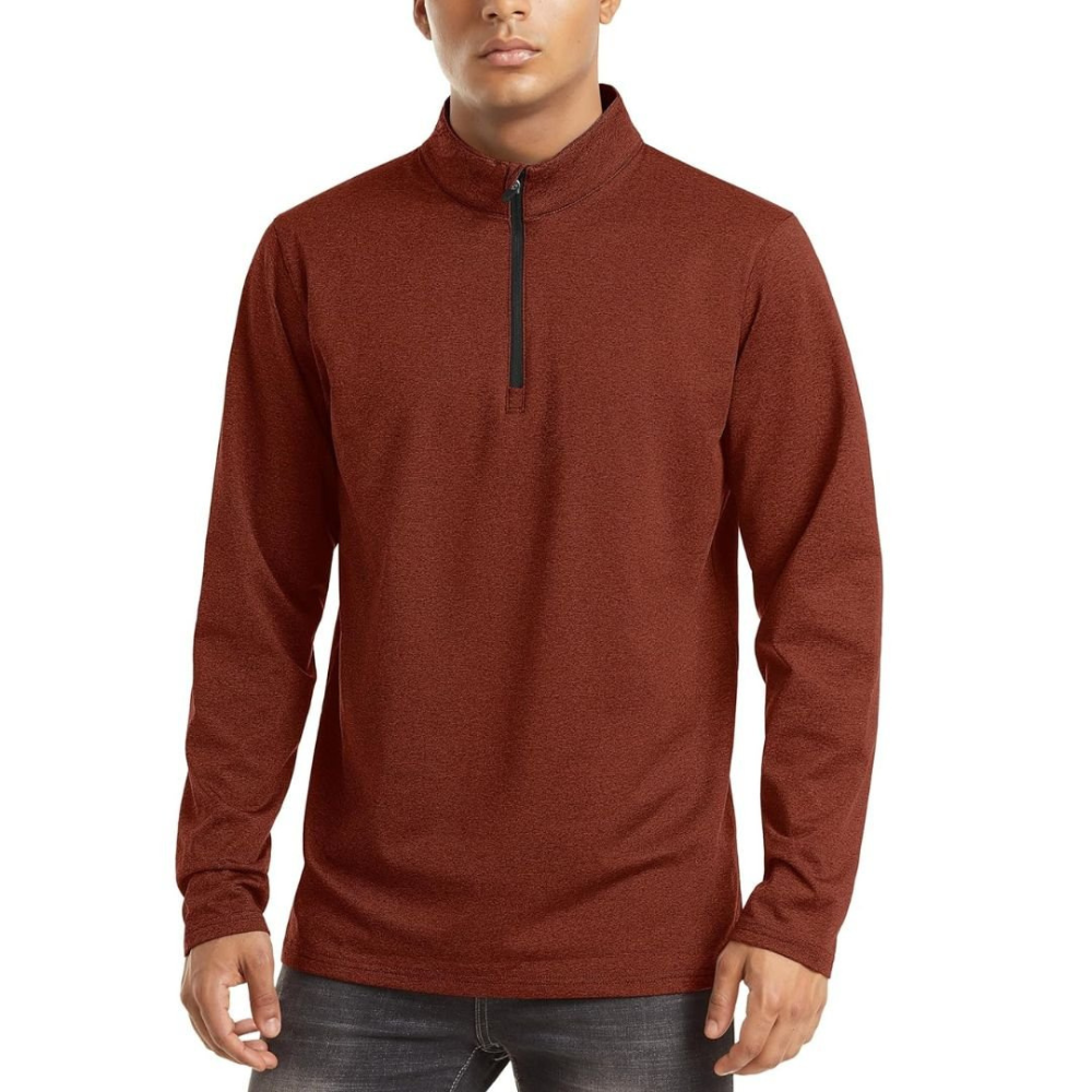 Men's Lightweight Zip Pullover | Casual