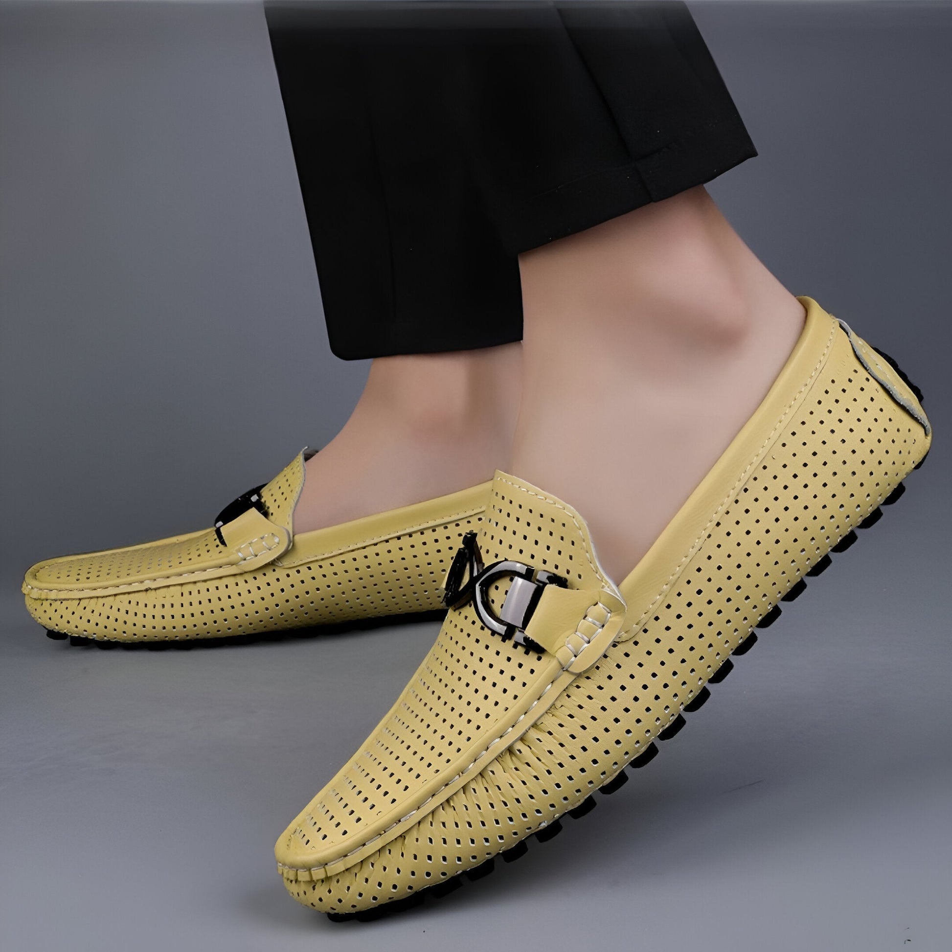 Alberto Comfort Leather Loafers