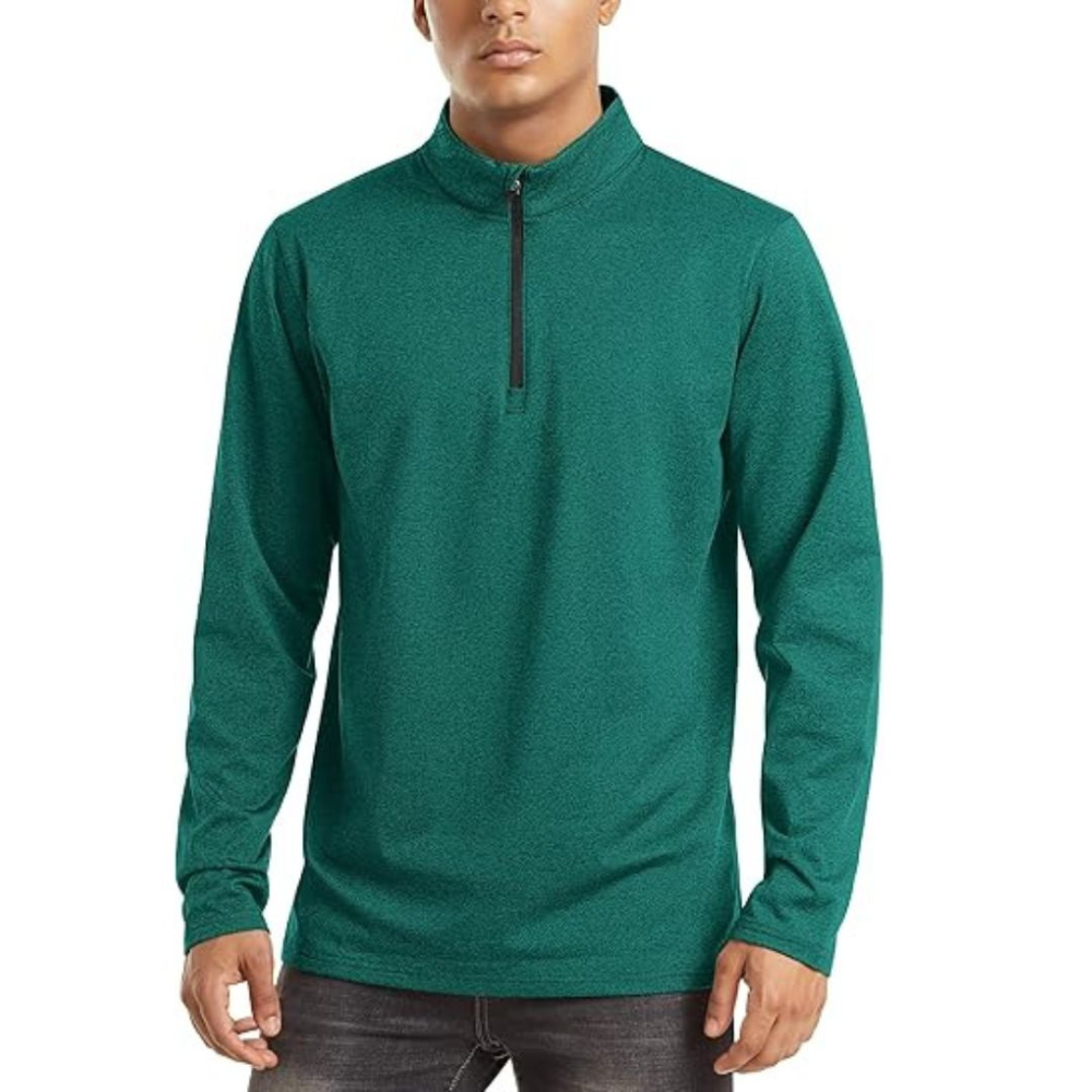 Men's Lightweight Zip Pullover | Casual