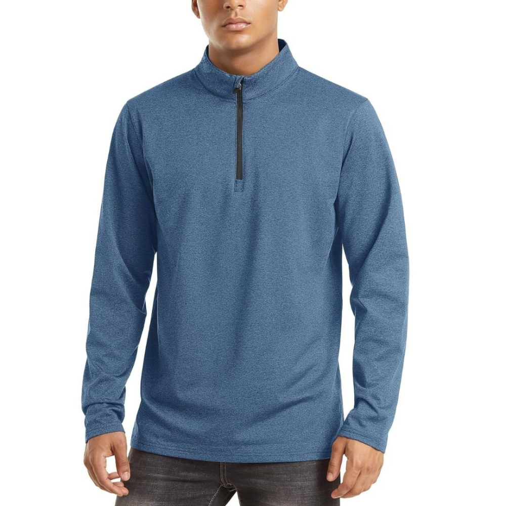 Men's Lightweight Zip Pullover | Casual