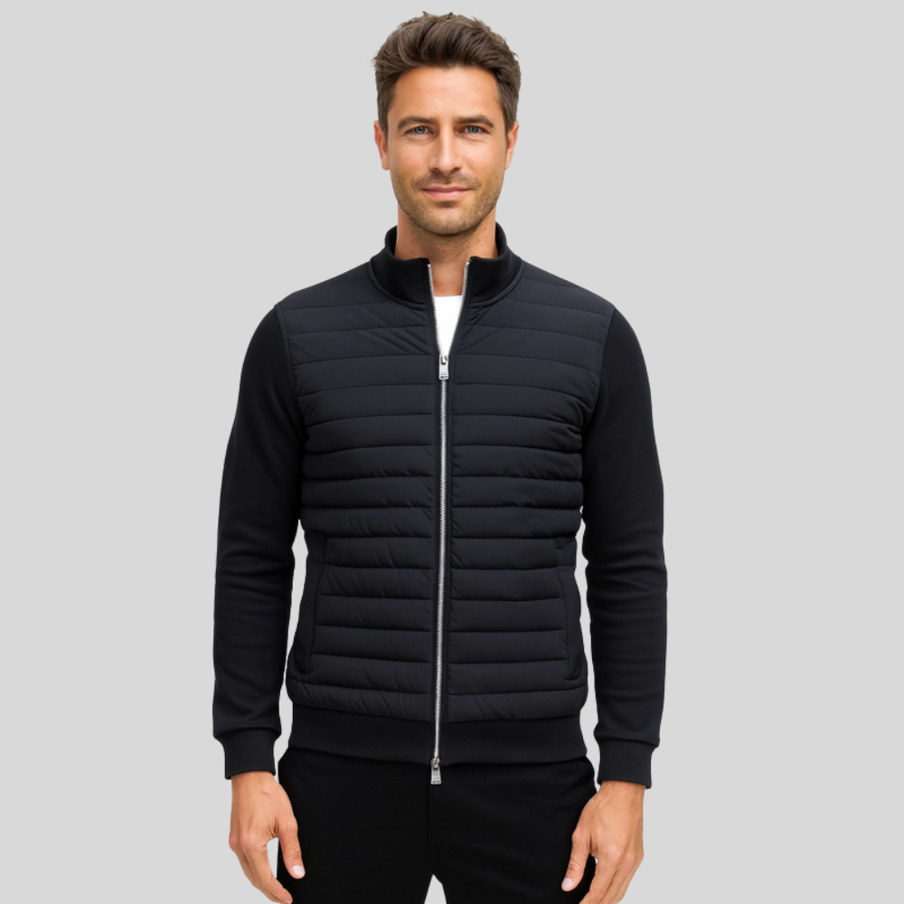 Men’s Puffer Zip Jacket | Outerwear