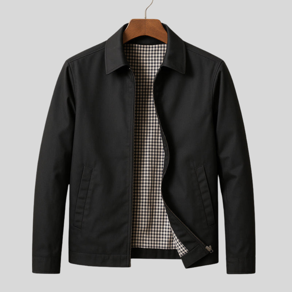 Men’s Slim Fit Zipper Jacket | Outerwear
