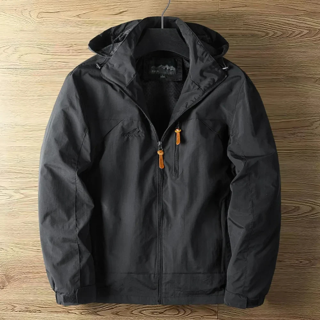 Men's Waterproof Outdoor Jacket | Hooded