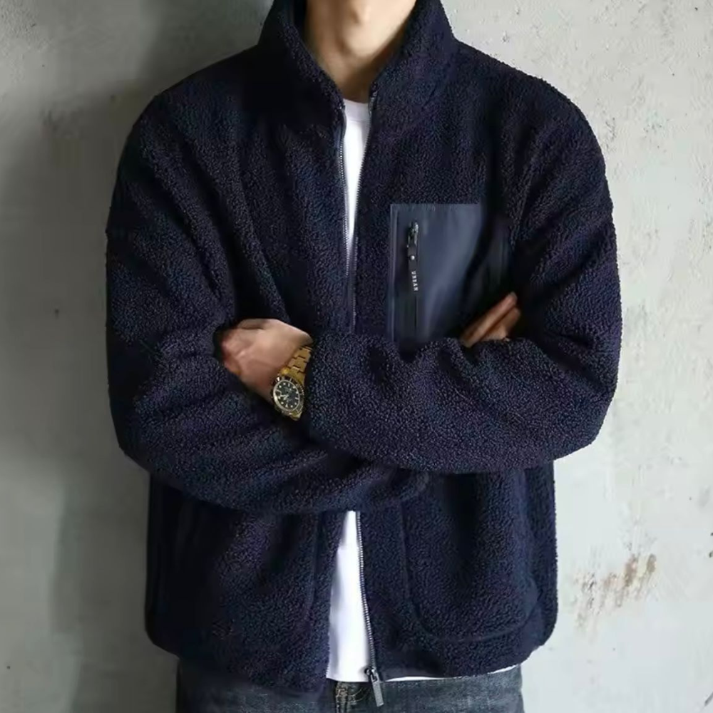 Men's Winter Fleece Jacket | Warm