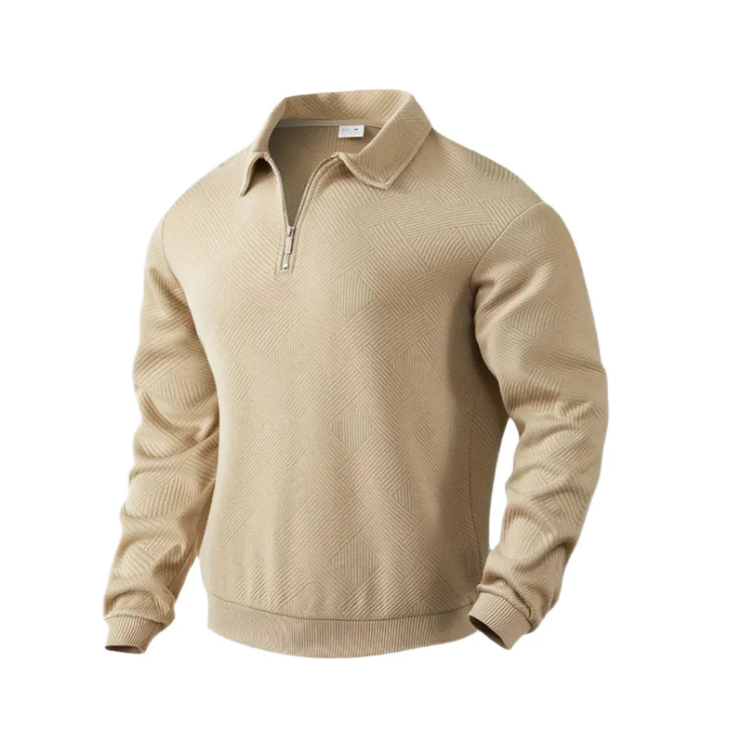 Men's Zip-Up Sweater | Casual
