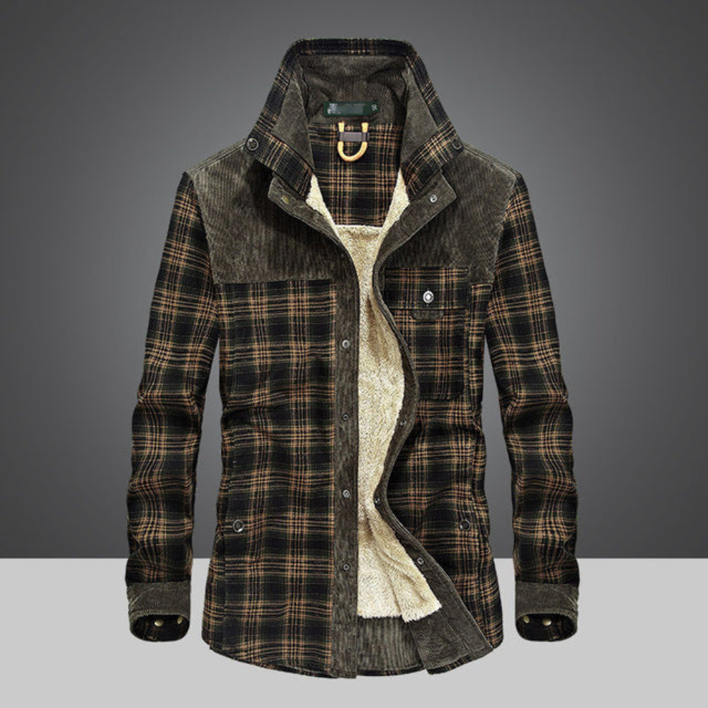 Men's Flannel Shirt Jacket | Cozy