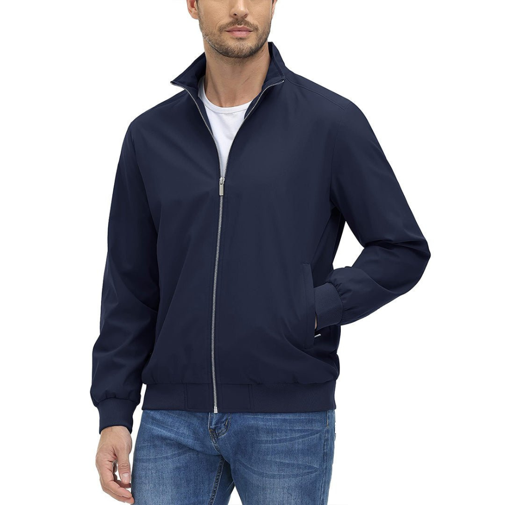Men's Relaxed Bomber Jacket | Stylish