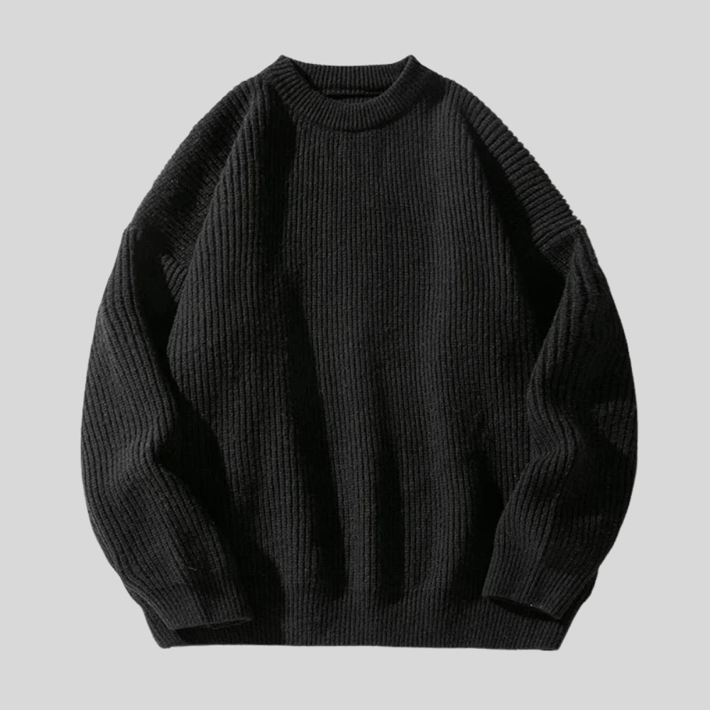 Men's Ribbed Knit Pullover | Sweater