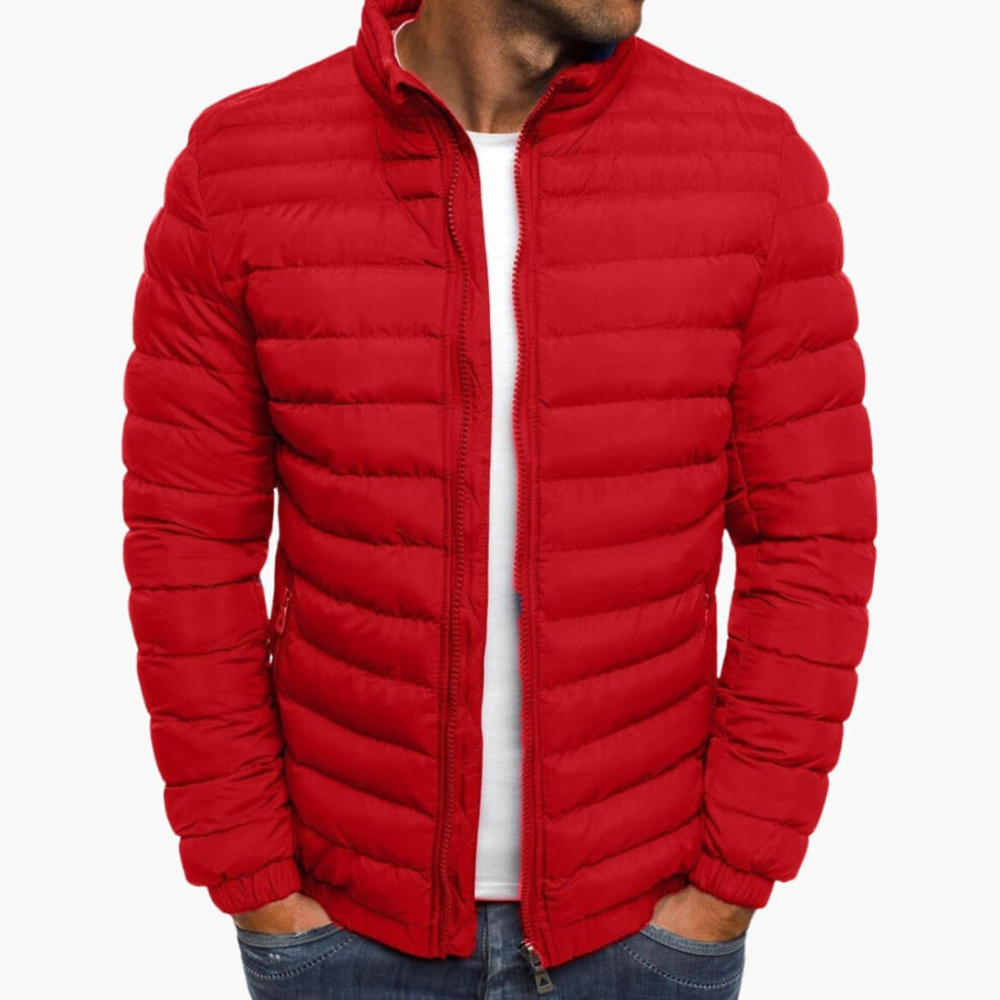 Men's Casual Puffer Jacket | Warm