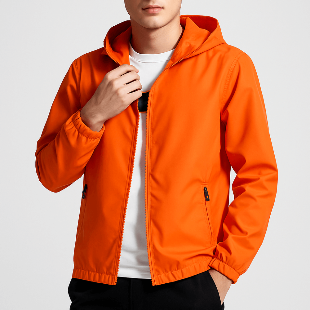 Men's Casual Zip Jacket | Windbreaker