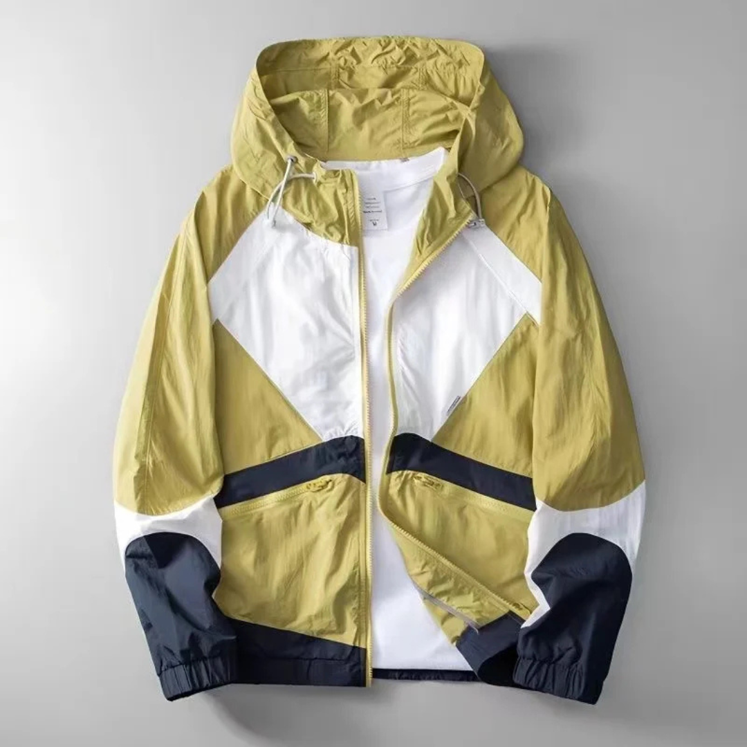 Men's Lightweight Windbreaker Jacket | Hooded