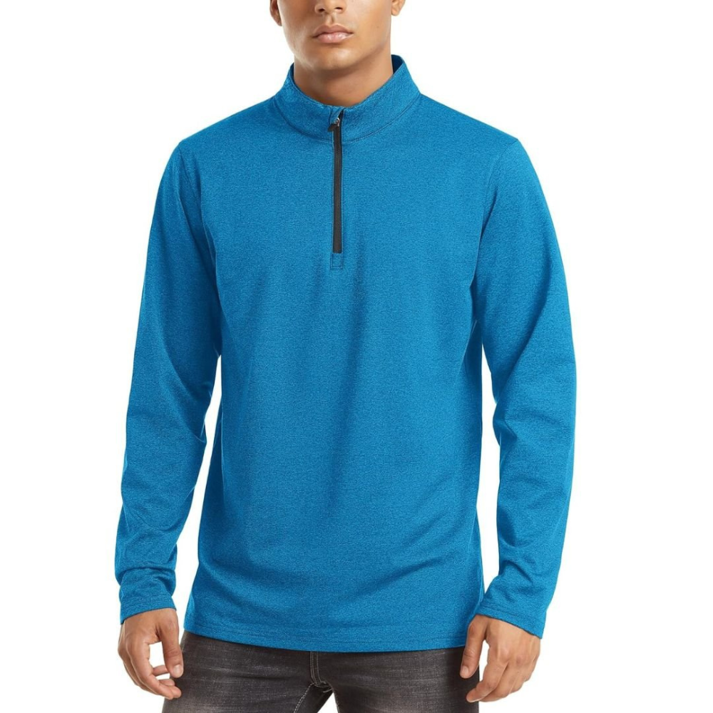 Men's Lightweight Zip Pullover | Casual