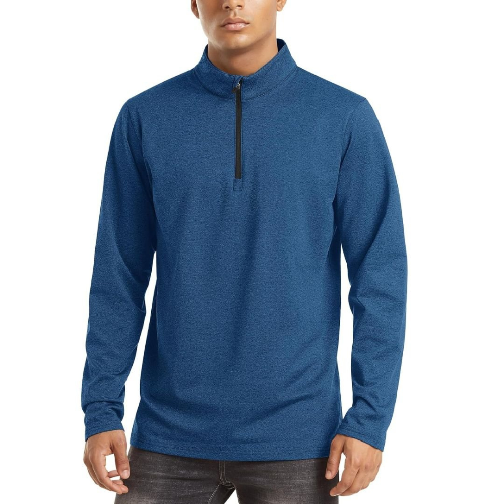 Men's Lightweight Zip Pullover | Casual