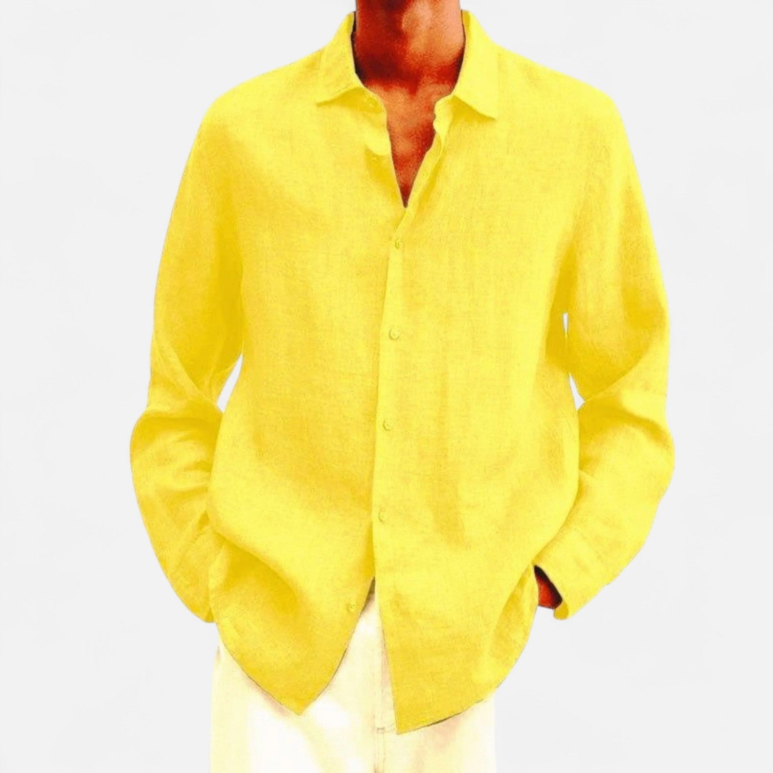 Men’s Classic Fit Linen Shirt – Timeless Comfort, Effortless Sophistication