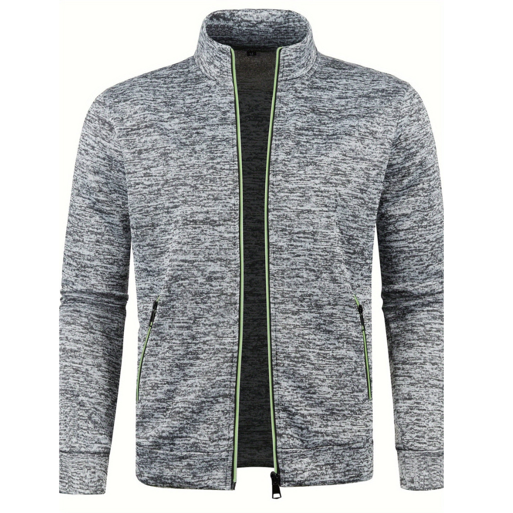 Men's Sporty Zip Jacket | Comfortable