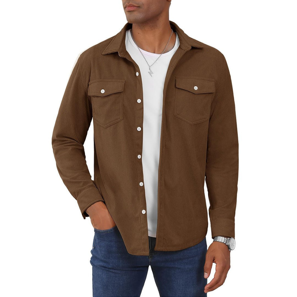 Men's Corduroy Shirt Jacket | Casual