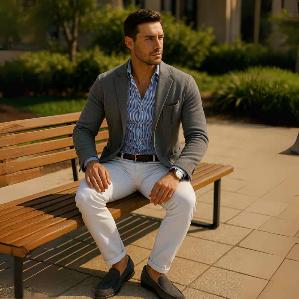 Men's Casual Buttoned Blazer | Versatile