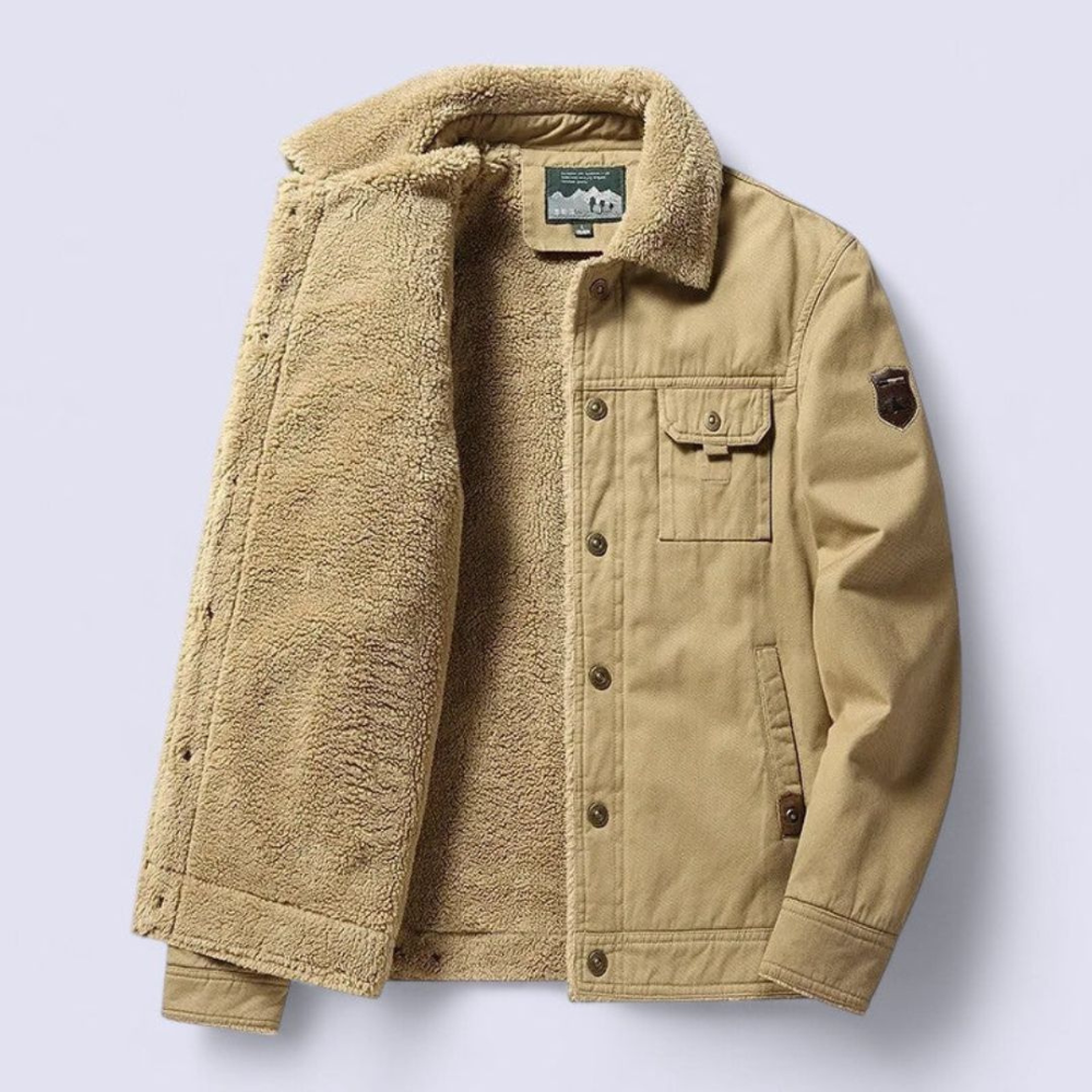 Men's Sherpa Lined Jacket | Casual