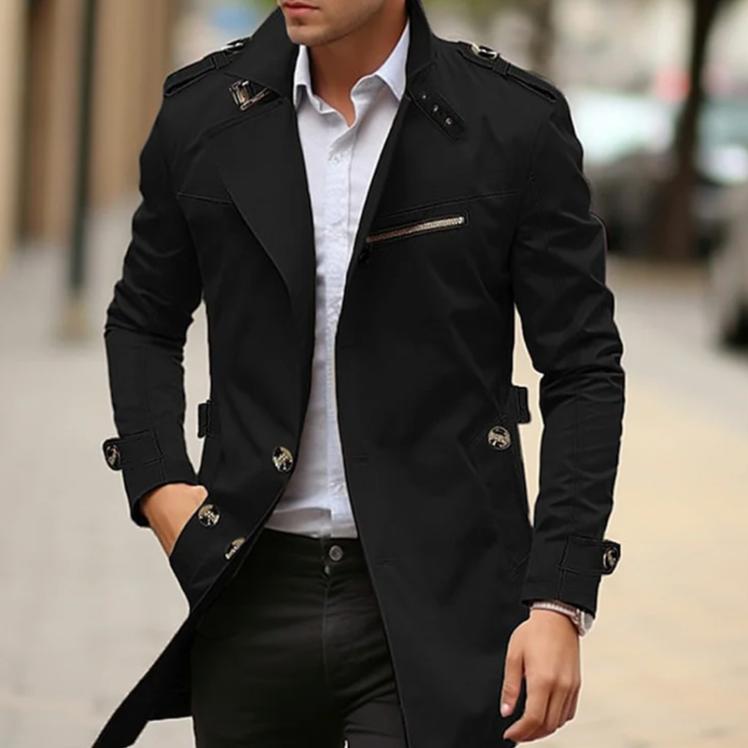 Men's Modern Trench Coat | Timeless