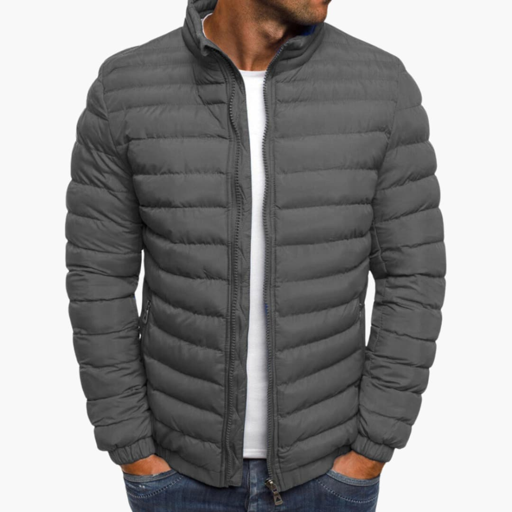 Men's Casual Puffer Jacket | Warm