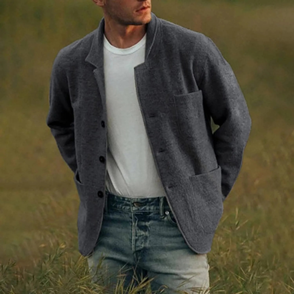 Men's Casual Knit Jacket | Classic