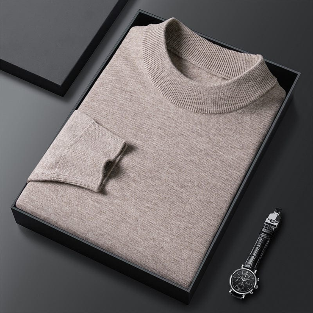 Men's Turtleneck Sweater | Soft