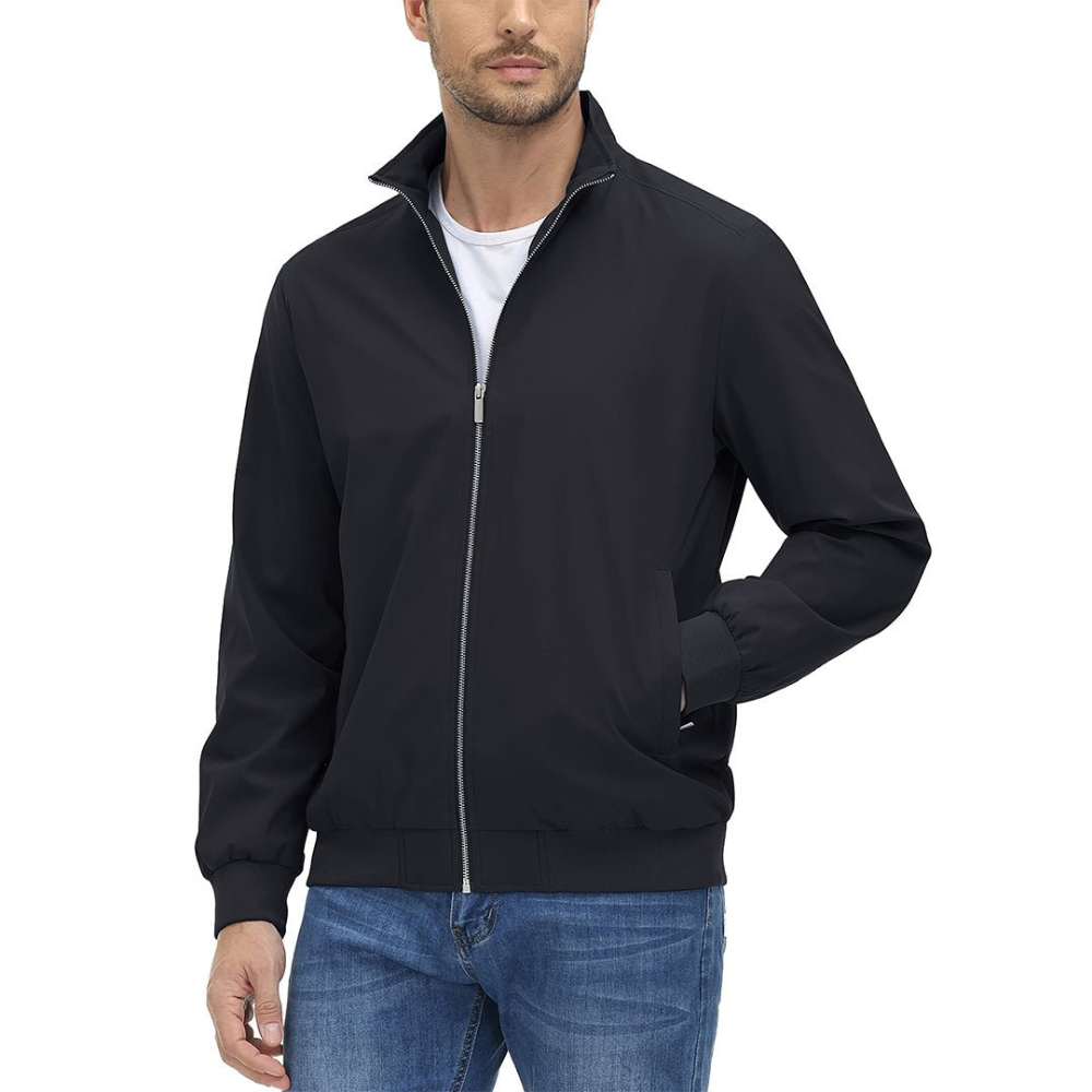Men's Relaxed Bomber Jacket | Stylish