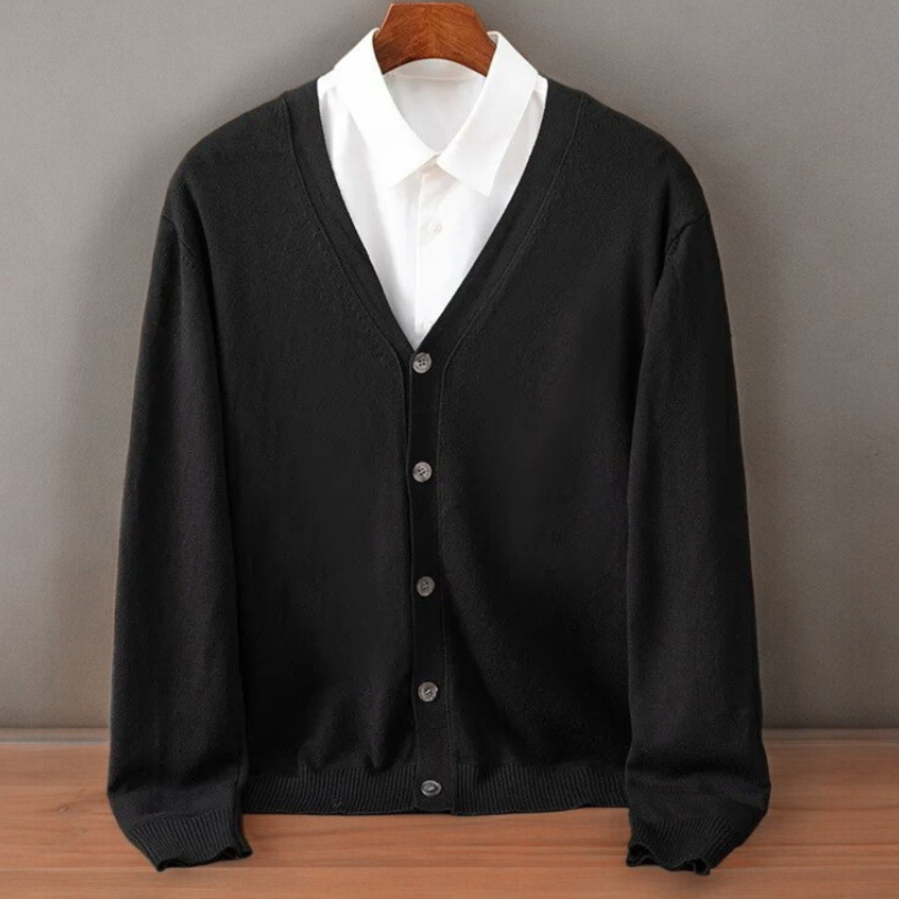 Men's Button-Up Cardigan | Classic