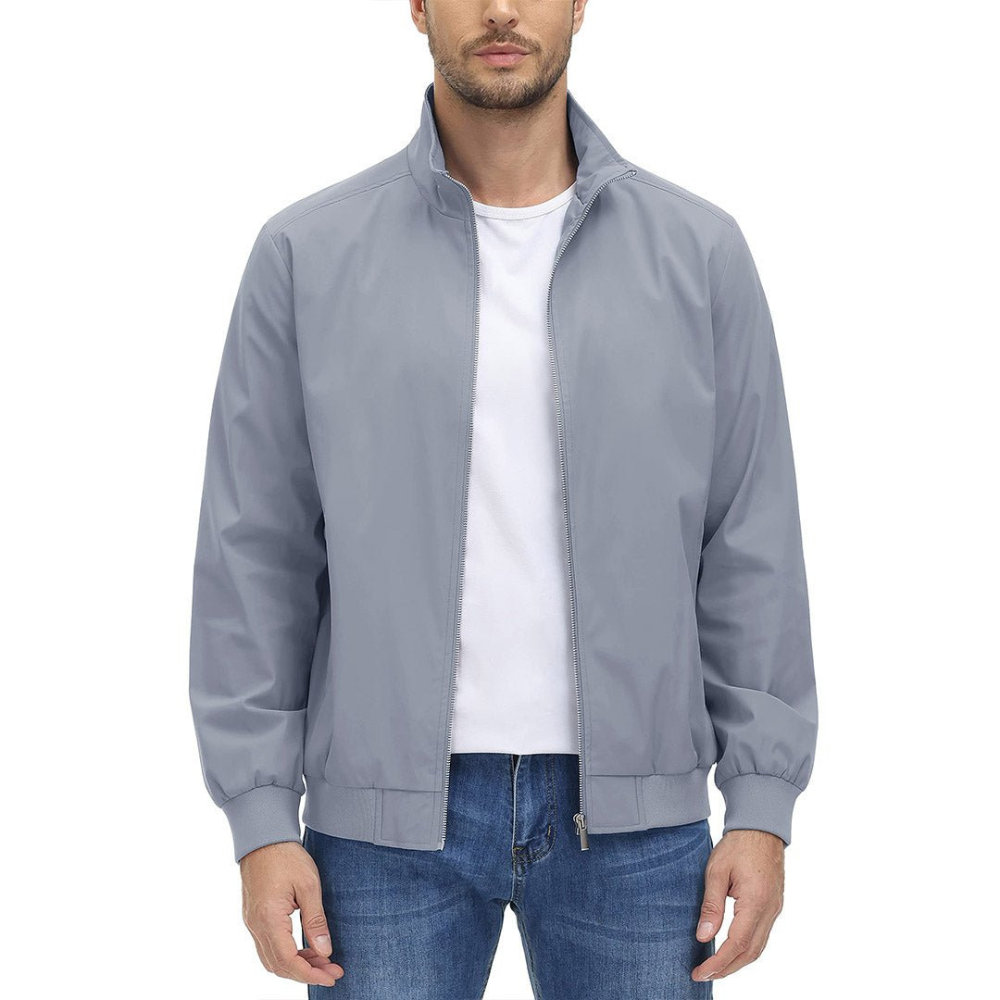 Men's Relaxed Bomber Jacket | Stylish