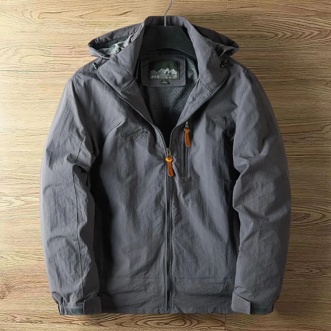Men's Waterproof Outdoor Jacket | Hooded