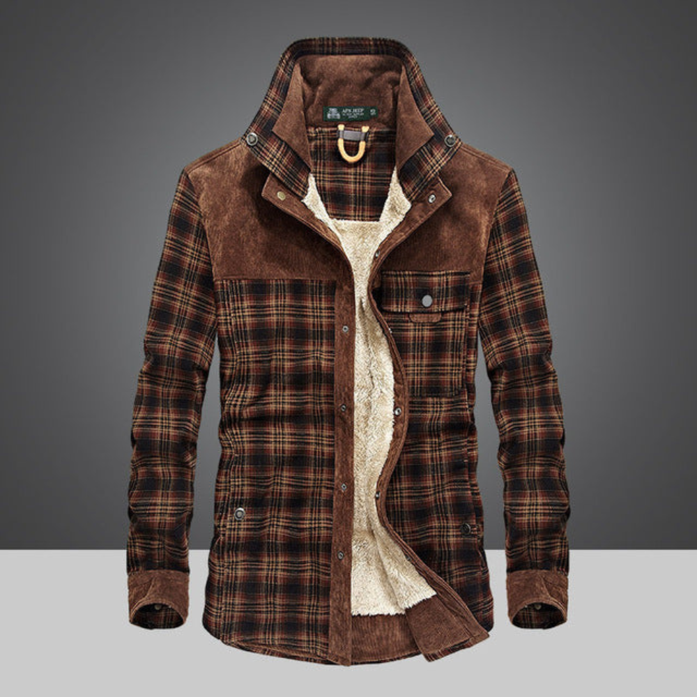 Men's Flannel Shirt Jacket | Cozy
