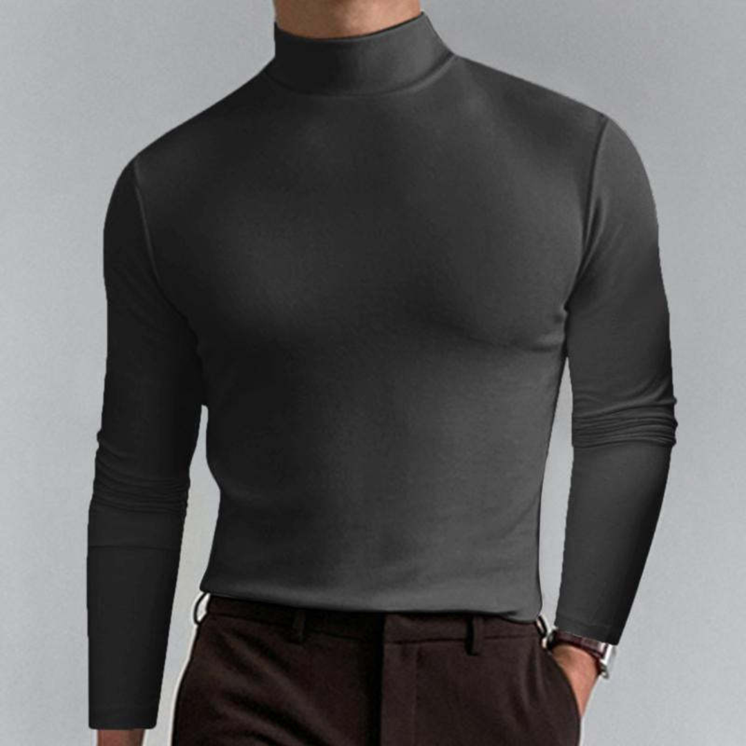 Men's Slim Fit Turtleneck Sweater | Stylish