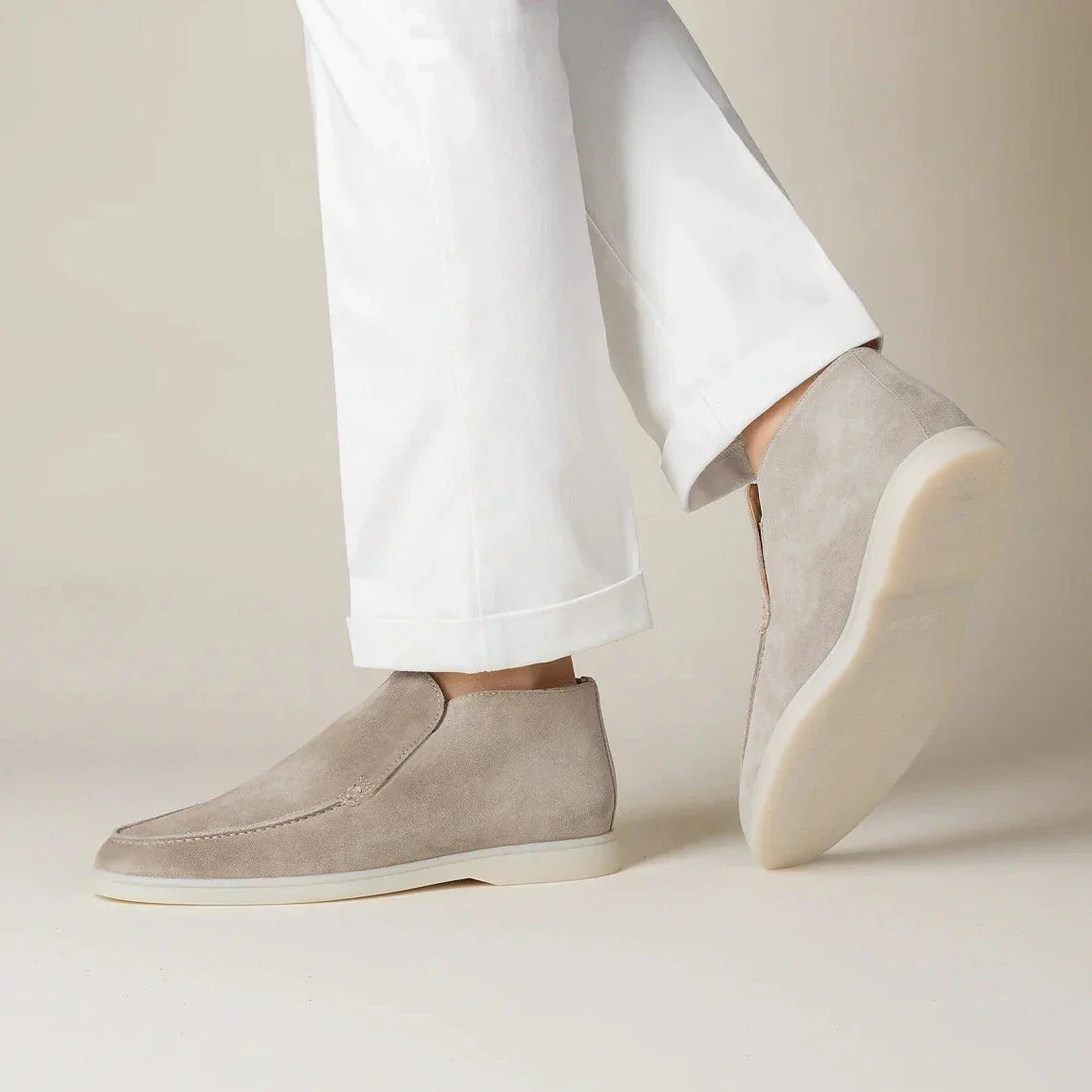 Suede Loafers