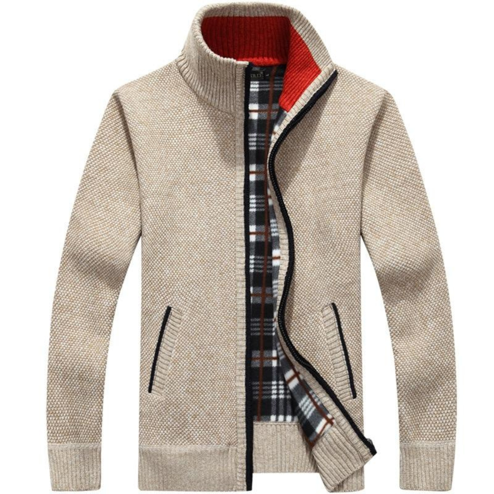 Men's Knit Cardigan Jacket | Cozy