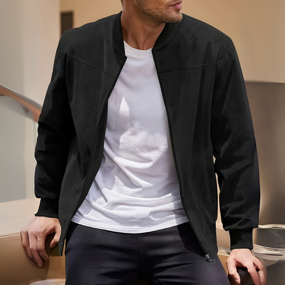 Men's Lightweight Bomber Jacket | Stylish