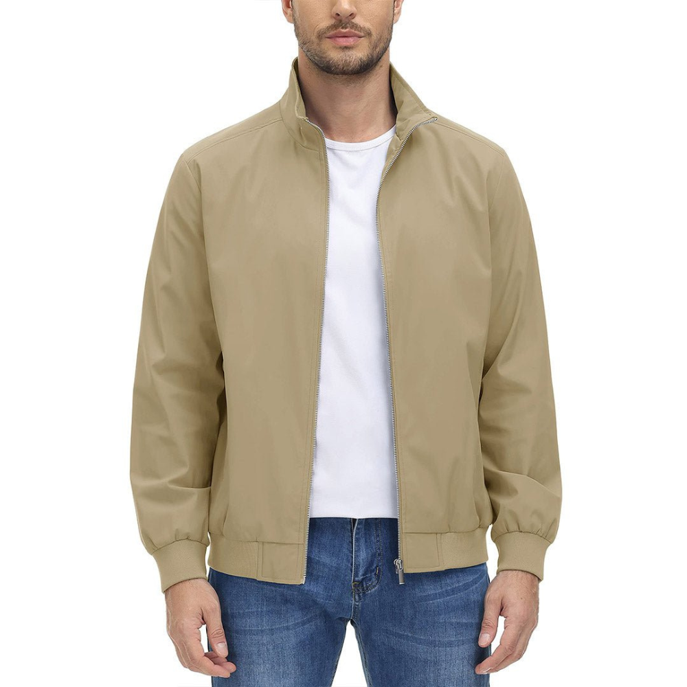 Men's Relaxed Bomber Jacket | Stylish
