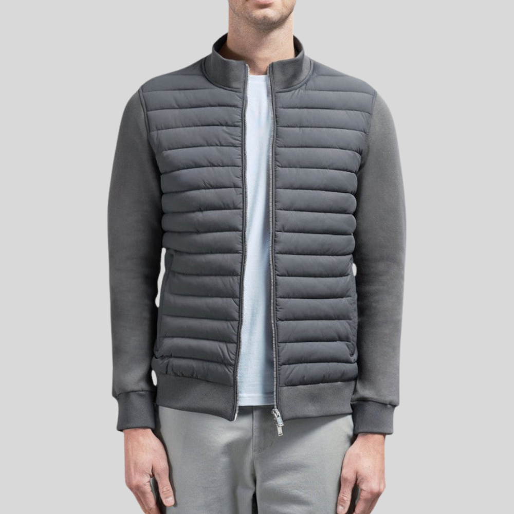Men’s Puffer Zip Jacket | Outerwear