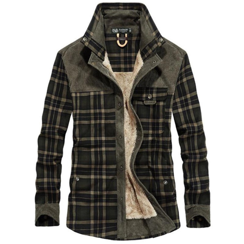 Men's Flannel Shirt Jacket | Cozy