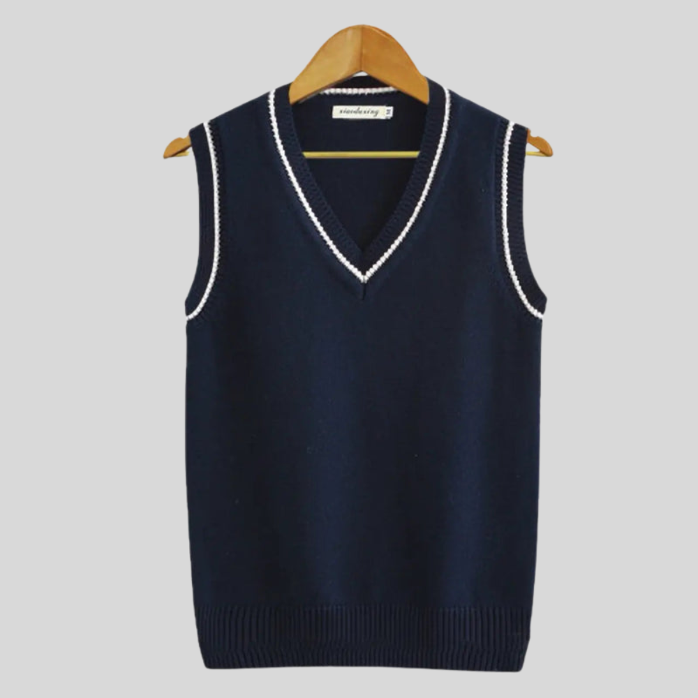 Men’s Stylish Knit Vest | Sweater