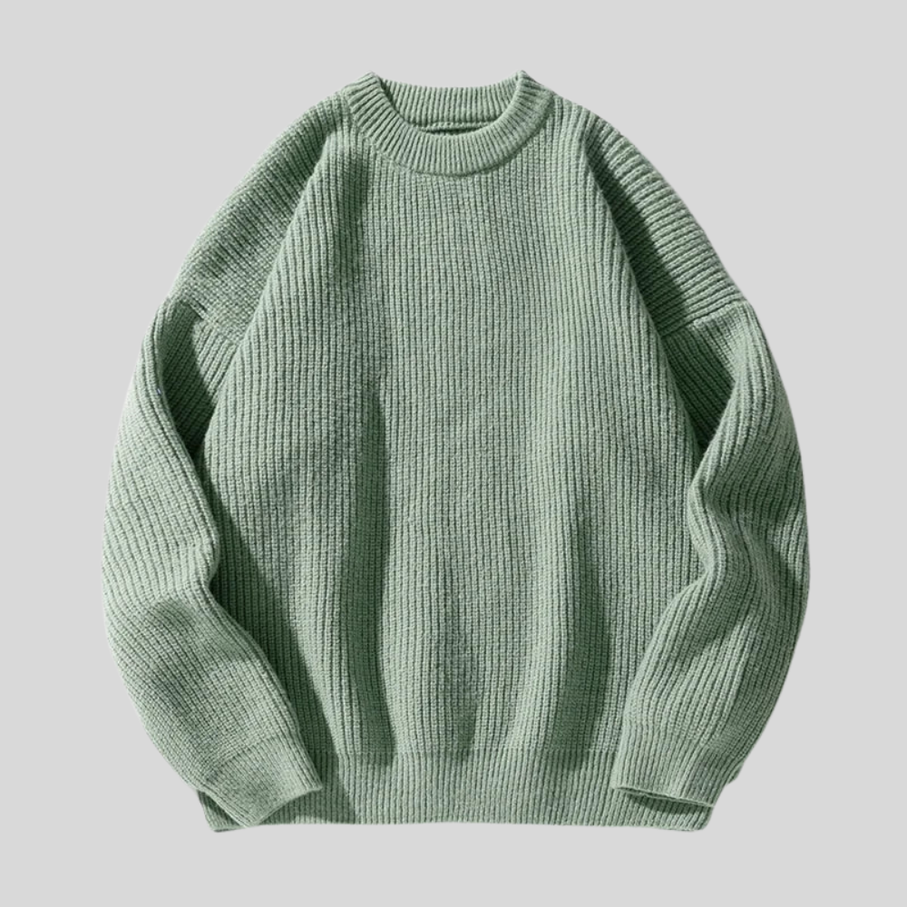 Men's Ribbed Knit Pullover | Sweater