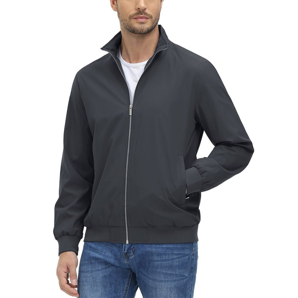 Men's Relaxed Bomber Jacket | Stylish