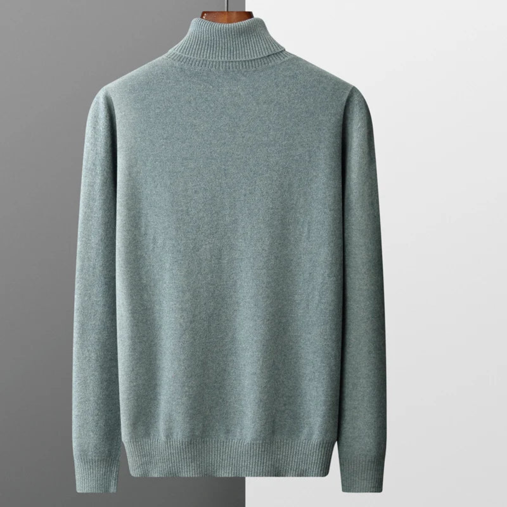Men’s Knit Turtleneck Sweater | Elegant