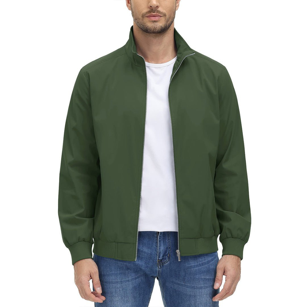 Men's Relaxed Bomber Jacket | Stylish