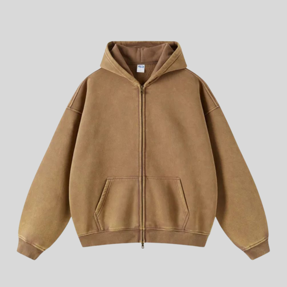 Men's Zipped Vest | Oversized