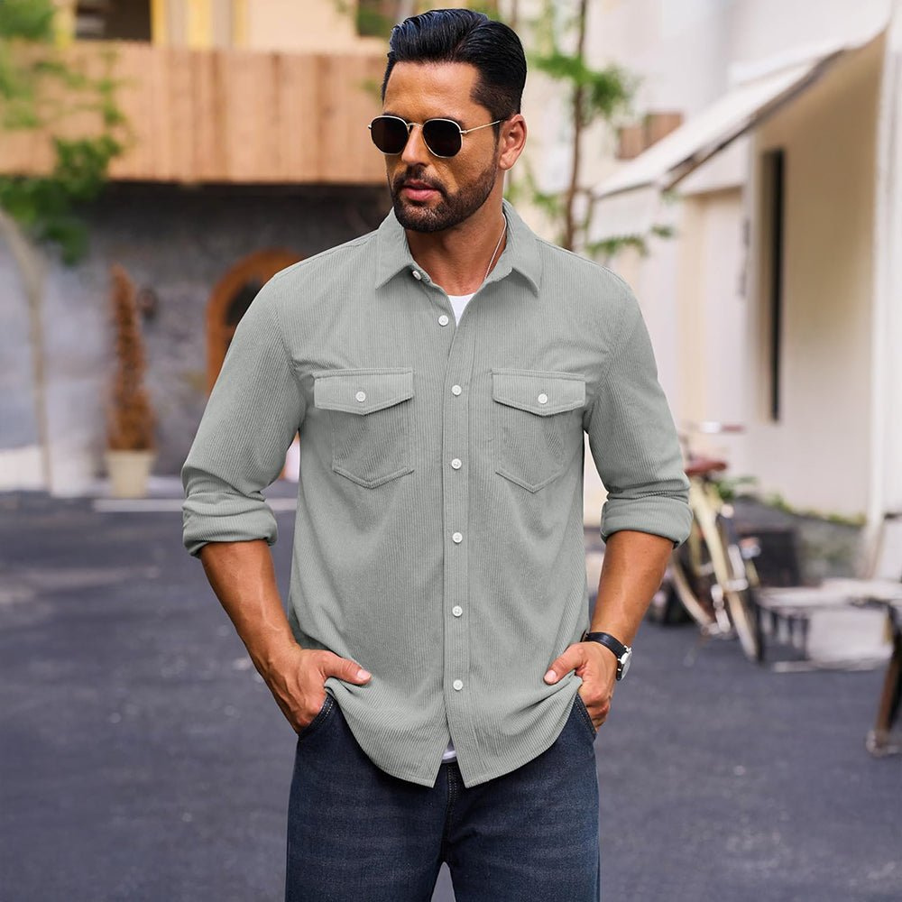 Men's Corduroy Shirt Jacket | Casual
