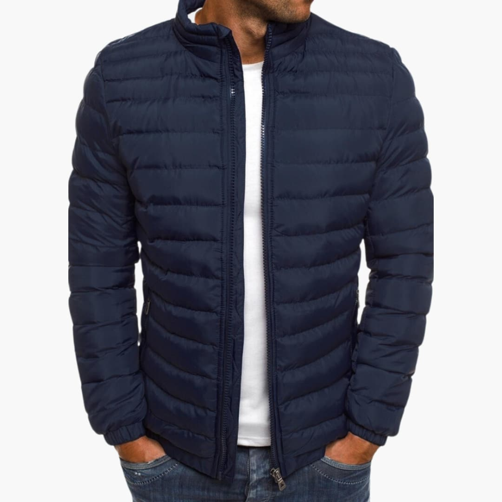 Men's Casual Puffer Jacket | Warm