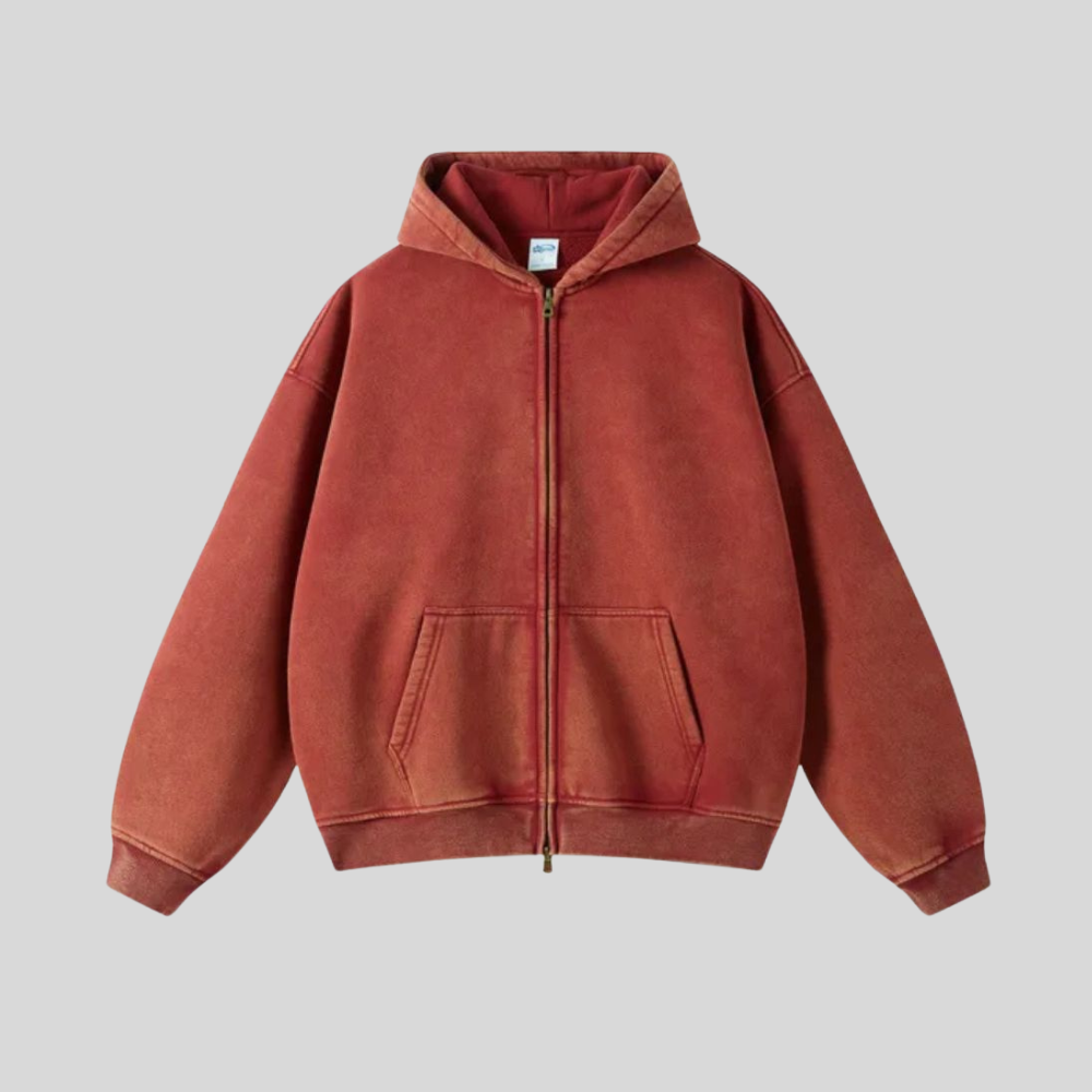 Men's Zipped Vest | Oversized