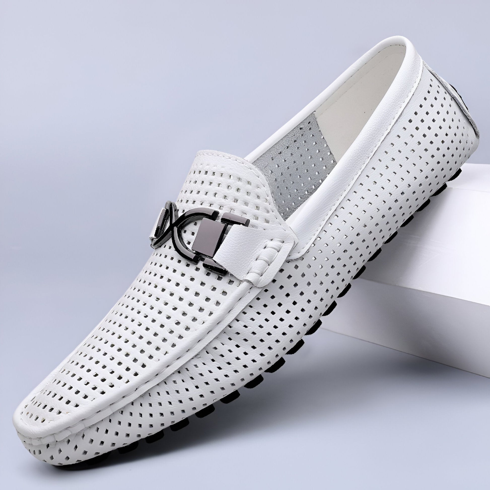 Alberto Comfort Leather Loafers