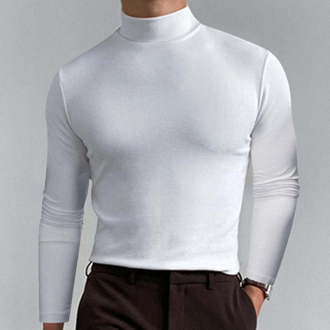 Men's Slim Fit Turtleneck Sweater | Stylish