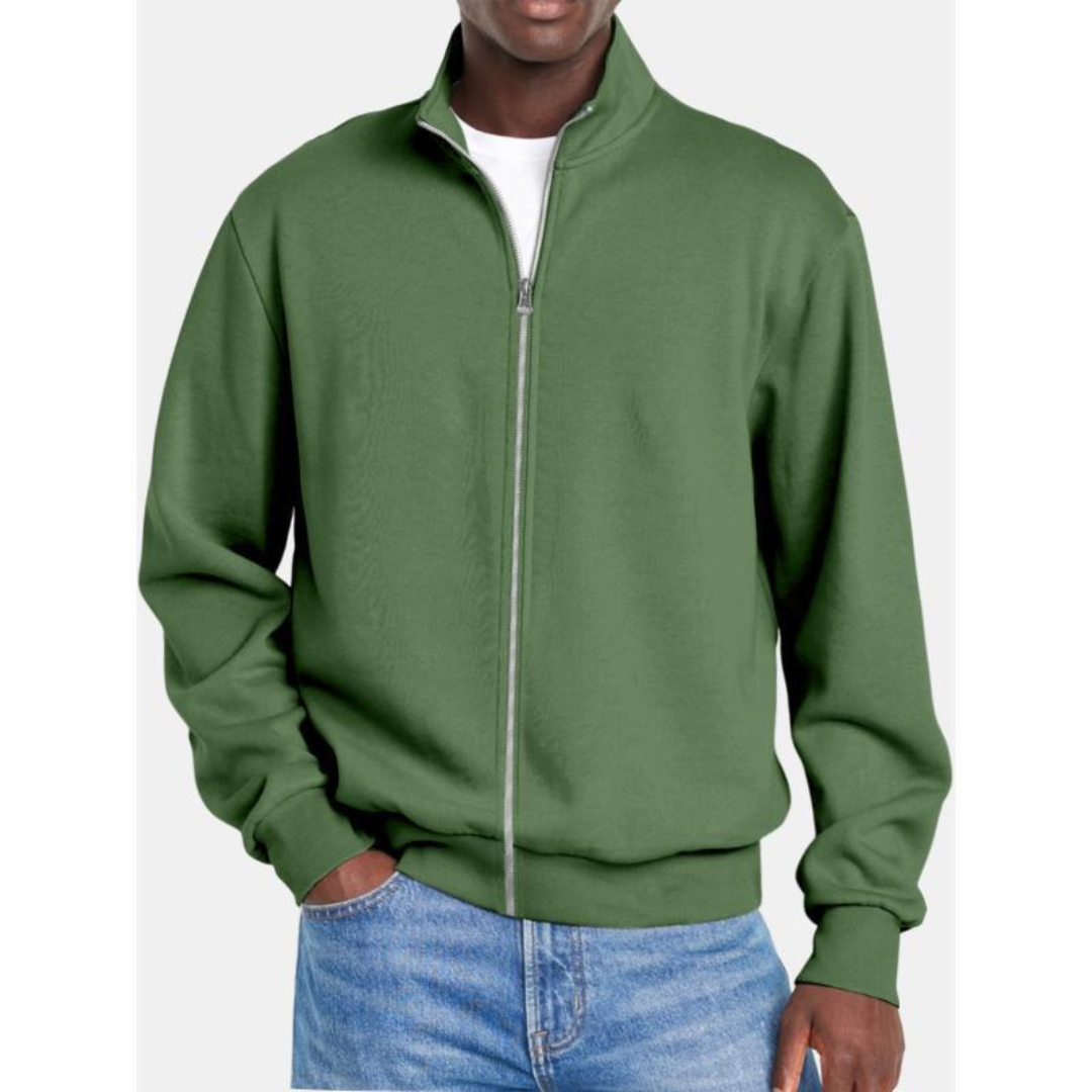 Men's Casual Zip Jacket | Comfortable
